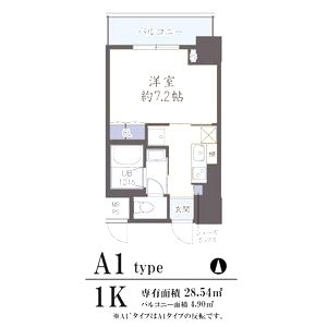 GRAND VILLASSE 福島の間取り図