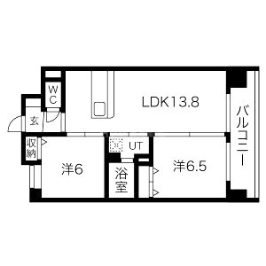 FDS GLANZの間取り図