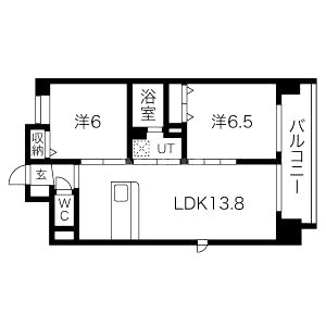 FDS GLANZの間取り図