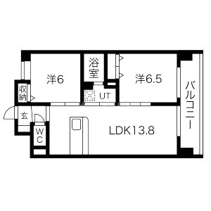 FDS GLANZの間取り図