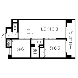 FDS GLANZの間取り図
