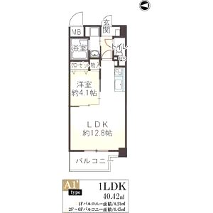 クラン エシオの間取り図