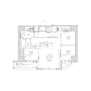 アーバネックス塚口の間取り図