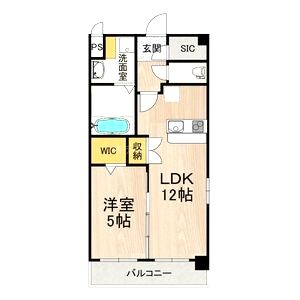 スプランディッド新大阪EASTの間取り図