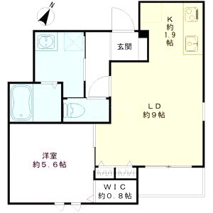 ポラリスの間取り図