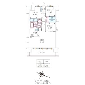 スプランディッド梅田グランノースの間取り図
