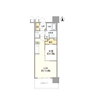 OPUS RESIDENCE SHINSAIBASHI SOUTHの間取り図