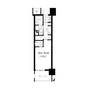 パークアクシス本町の間取り図