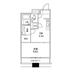 アーバンフラッツ瓦町の間取り図