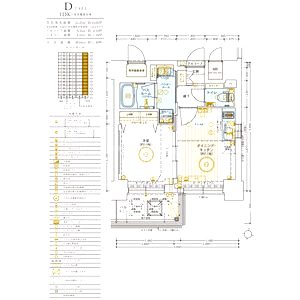 エステムコート難波VIエントの間取り図