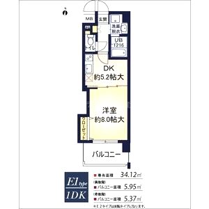 ア・ミュゼ新大阪の間取り図