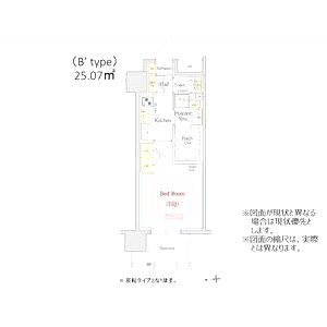 アーバネックス江坂広芝の間取り図