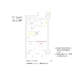 アーバネックス江坂広芝の間取り図