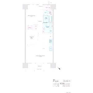 パークナードフィット津雲台の間取り図