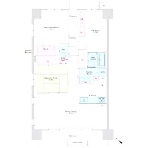 パークナードフィット津雲台の間取り図