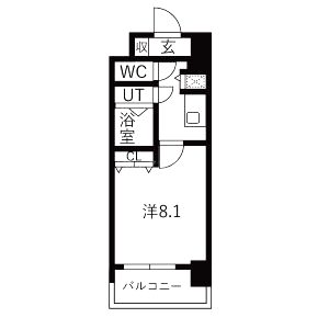 グランフェリーチェ・ナインの間取り図