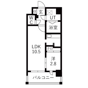 グランフェリーチェ・ナインの間取り図