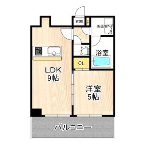 CITY SPIRE十三東の間取り図