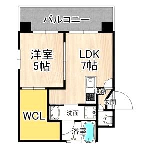 CITY SPIRE十三東の間取り図