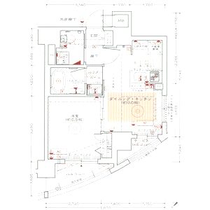 エステムプラザ京都河原町通IIレジデンシャルの間取り図