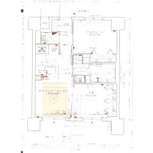 エステムプラザ京都河原町通IIレジデンシャルの間取り図