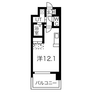 CUOREの間取り図