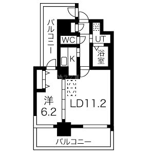 CUOREの間取り図