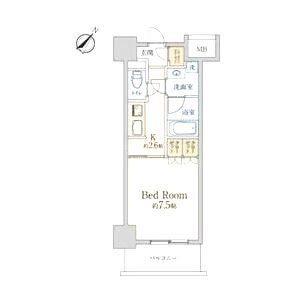 プラネソシエ神戸元町の間取り図