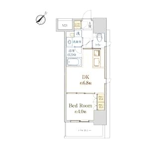 プラネソシエ神戸元町の間取り図