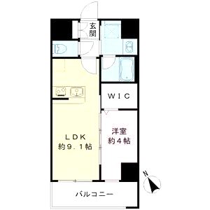 アクエルド明石西の間取り図