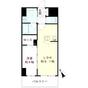 アクエルド明石西の間取り図