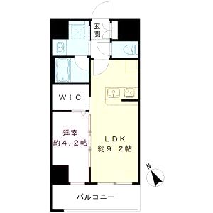 アクエルド明石西の間取り図