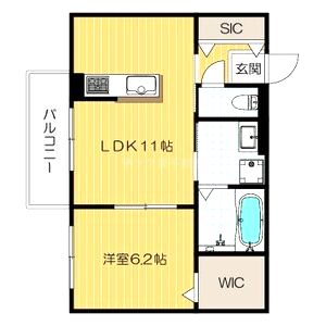 ルナメゾンの間取り図