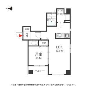 AZ天満の間取り図