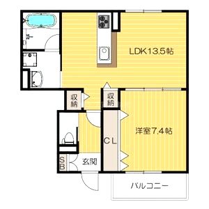 ウェルゲートノースの間取り図