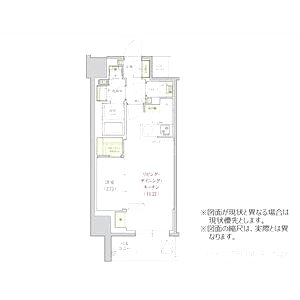 アーバネックス天満橋Frontの間取り図