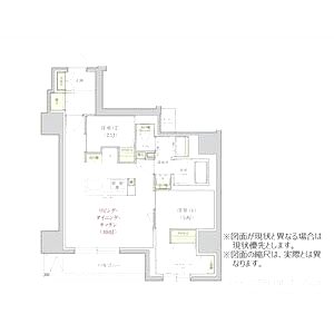 アーバネックス天満橋Frontの間取り図