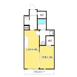 ヴァンベール仁川の間取り図