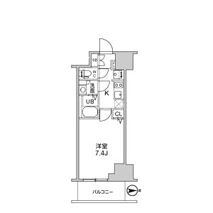TOPAZ江坂の間取り図