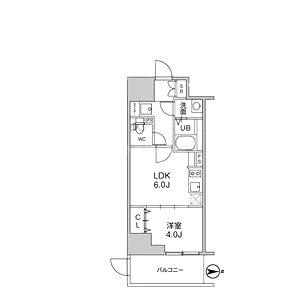 TOPAZ江坂の間取り図