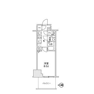 TOPAZ江坂の間取り図