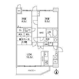 LaDouceur西宮北口の間取り図