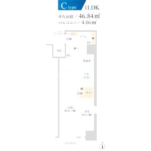 DAIYA STORK 阿波座の間取り図