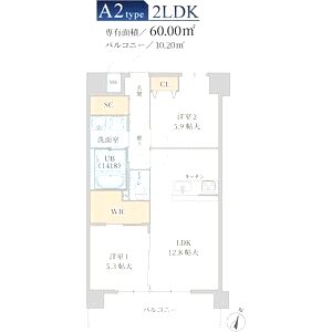 Fleurirの間取り図
