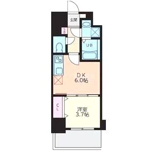 S-RESIDENCE千里丘の間取り図