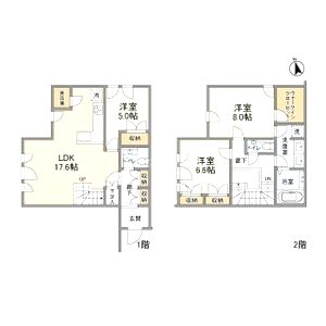 ブリランテ苦楽園の間取り図