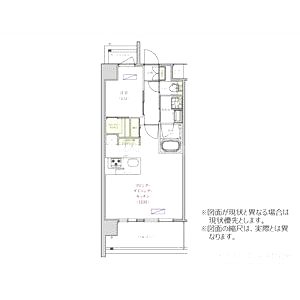 アーバネックス中崎町IIの間取り図