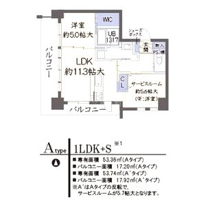 サンク ステルの間取り図