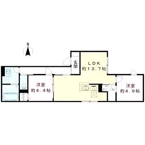 RIKO塚口の間取り図