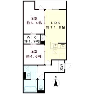 RIKO塚口の間取り図